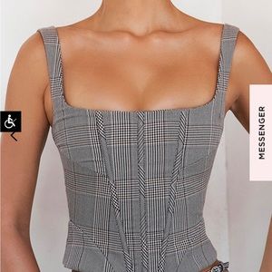House of CB mistress rocks corset top